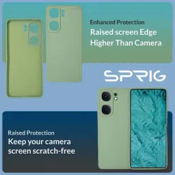 Sprig Back Cover for iQOO NEO 9 PRO (Green) image 4
