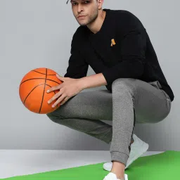 ALCIS Black Regular Fit Sweatshirt image 4