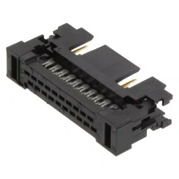 AMP - TE CONNECTIVITY HEADER, IDC, NO LATCH, 20WAY, 1-111446-8-picture-20