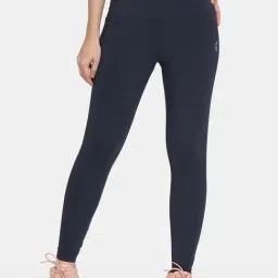 Zelocity by Zivame Navy Quick Dry Tights-picture-40