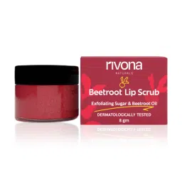 Rivona Naturals Beetroot Lip Scrub - 8 gm image 1