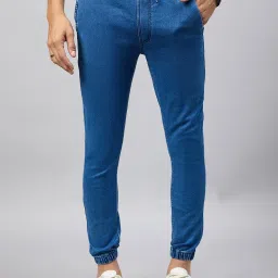 Club York Blue Regular Fit Lightly Washed Jogger Jeans image 1