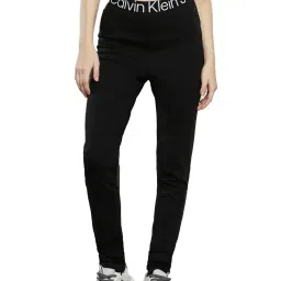Calvin Klein Ck Black Solid Slim Fit Leggings image 1