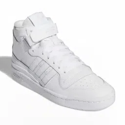 Adidas Originals Men's FORUM White Ankle High Sneakers image 2
