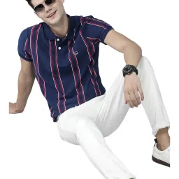 The Bear House Navy Polo T-Shirt image 5