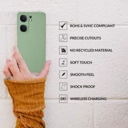 Sprig Back Cover for iQOO NEO 9 PRO (Green) image 3
