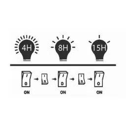 Sturlite TREN 3-Step Inverter Bulb 30 W Power 2700 lm 184x120 mm Cool White, LG-0421-30W image 2