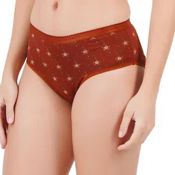 Ramraj  Pack Of 3 Printed Cotton Bikini Briefs R1OnlyUPrintPanti6 image 2