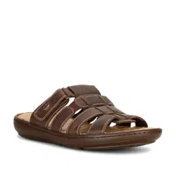 Scholl by Bata Men's JADE Brown Casual Sandals-image-12
