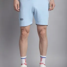 Vimal Jonney Light Blue Regular Fit Shorts image 1