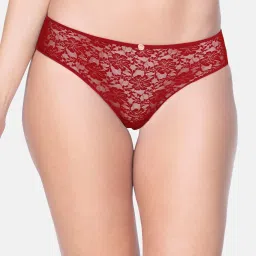 Amante Maroon Bikini Panty image 1