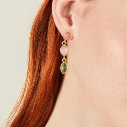 Accessorize London Women's Multi Eclectic Short Drop Earrings-picture-23