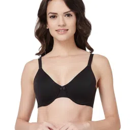 Amante Black Under Wired Non Padded Minimizer Bra image 1