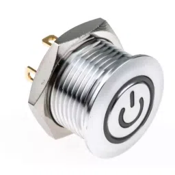 RS PRO Illuminated Push Button Switch Momentary 16 mm Cutout SPST Blue LED 36 V DC, 1759366-picture-15