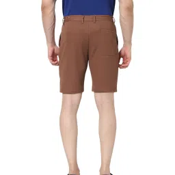 celio celio*brown Mid Rise Regular Fit Bermuda Shorts image 2