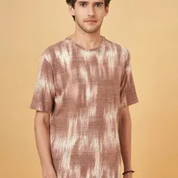 7 Alt By Pantaloons Whitecap Gray Cotton Relaxed Fit Printed T-Shirt-picture-31