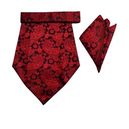 voici Paisley Design Cravats & Pocket Square Combo-picture-49