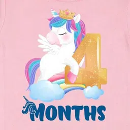 Arvesa Infants 4 Months Printed Round Neck Rompers image 2