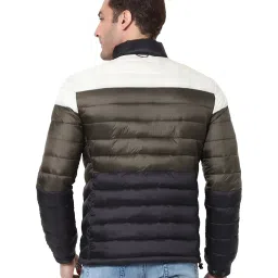 celio celio* Olive Regular Fit Full Sleeves Jacket image 2