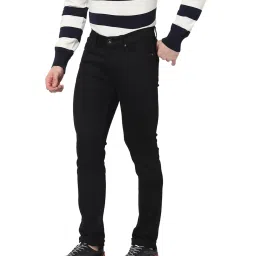 celio celio* Black Solid Mid Rise Jeans image 3