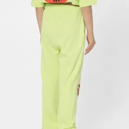 KIDS ONLY Green Printed Sweatpants image 2