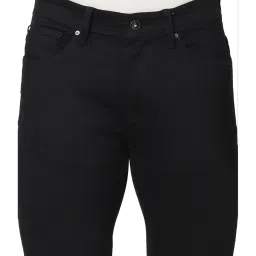 celio celio* Black Mid Rise Solid Jeans image 4