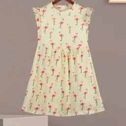 HELLCAT Girls Yellow Printed Dresses-picture-38