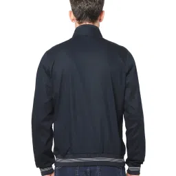 celio celio* Navy Full Sleeves Solid Jacket image 2