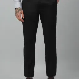 Cantabil Black Regular Fit Trousers-picture-35