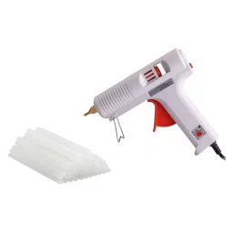 CRAFTYGUN 150 W Crown or Max Hot Melt Glue Gun with 40 Sticks Adjustable Temperature White 11 mm Stick Dia., (CRAFTY)-WHITE(150W)-40-ST-picture-46