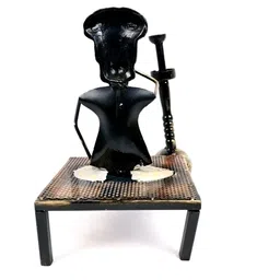 apka mart Gold-Toned Figurine Showpiece image 3