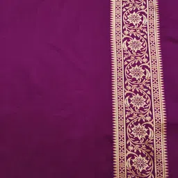 yourwish Ethnic Motifs Woven Design Zari Baluchari Saree image 3