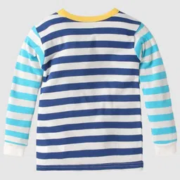 GAP Boys Striped Pure Cotton Crew Neck Clothing Set image 3