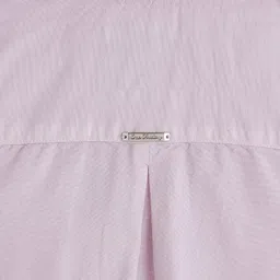 One Friday Cotton Woven Half Sleeves Solid Shirt - Lilac image 4