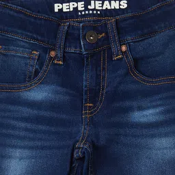 Pepe Jeans Boys Cotton Clean Look Slim Fit Light Fade Stretchable Jeans image 2