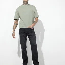 The Roadster Life Co. Men Bootcut Light Fade Stretchable Jeans image 5