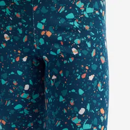 decathlon Girls' Cotton Leggings - Print image 3