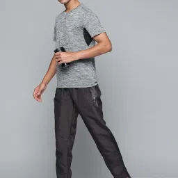 ALCIS Black Slim Fit Sports Trackpants image 4