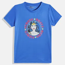 Eteenz Girls Wonder Woman Printed T-shirt-picture-19