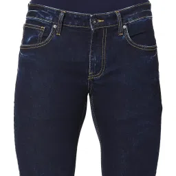 celio celio* Indigo Solid Mid Rise Jeans image 4