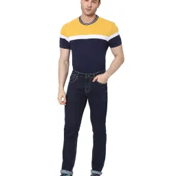 celio celio* Indigo Solid Mid Rise Jeans image 5