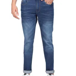 U.S. Polo Assn. Blue Cotton Slim Fit Jeans-picture-40