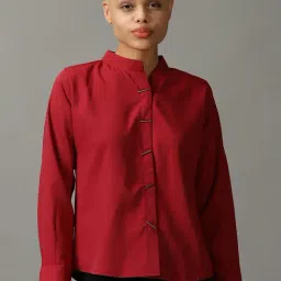 showoffff SHOWOFF Maroon Shirt-picture-36