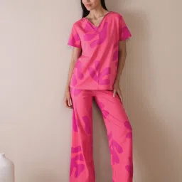 Sweet Dreams Women Printed Pyjama Set image 1
