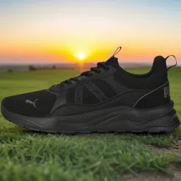 Puma Men's Anzarun 2.0 Black Casual Sneakers image 1