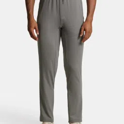 Jockey SP16 Men's Soft Touch Microfiber Slim Fit Trackpants with Side Pockets image 1