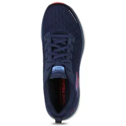 Skechers Women's GO RUN RIDE 9 Navy Purple Running Shoes image 4