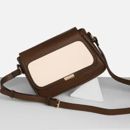 Van Heusen Brown Cross Body Bag image 1