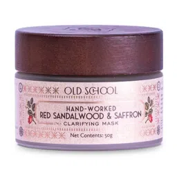 Old School Rituals Hand-Worked Red Sandalwood & Saffron Clarifying Mask - 50 gm image 1