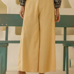 Juniper Gold Solid Palazzo image 1